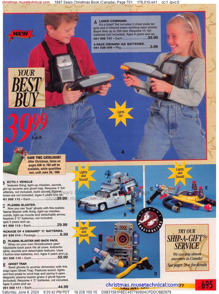 1997 Sears Christmas Book (Canada), Page 701