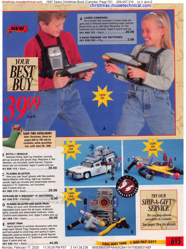 1997 Sears Christmas Book (Canada), Page 701