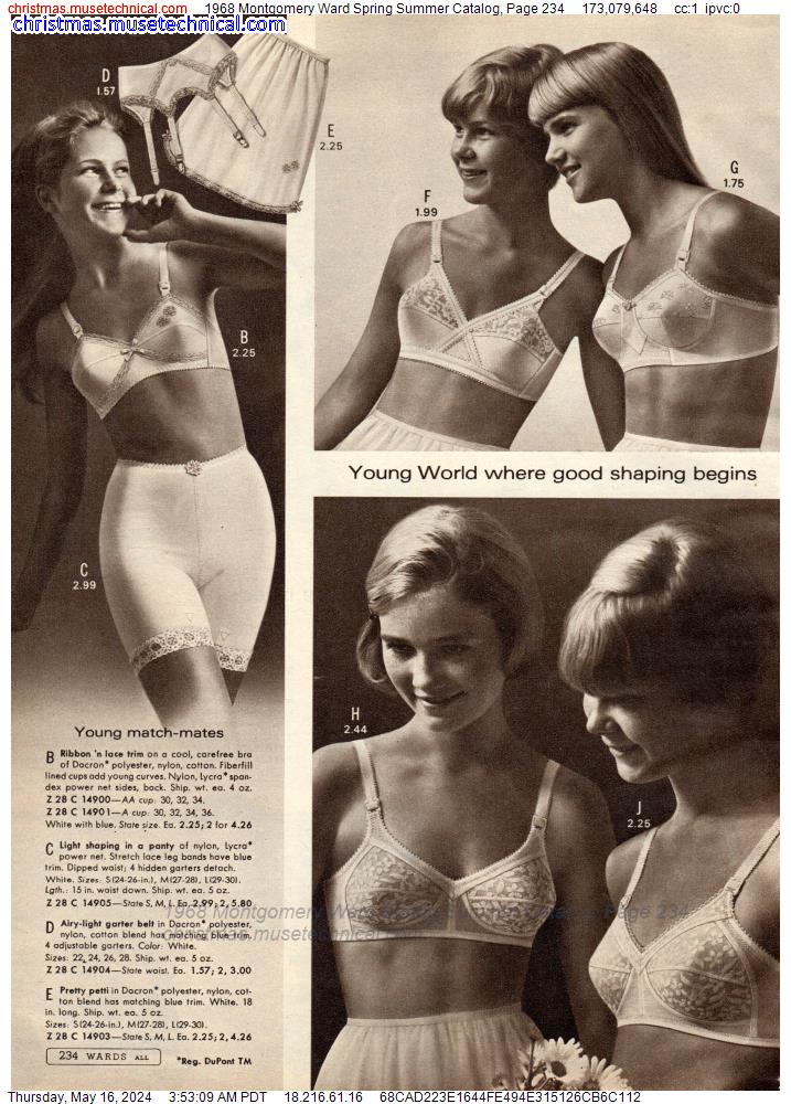 1968 Montgomery Ward Spring Summer Catalog, Page 234