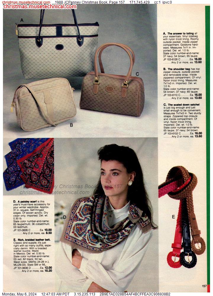 1988 JCPenney Christmas Book, Page 157