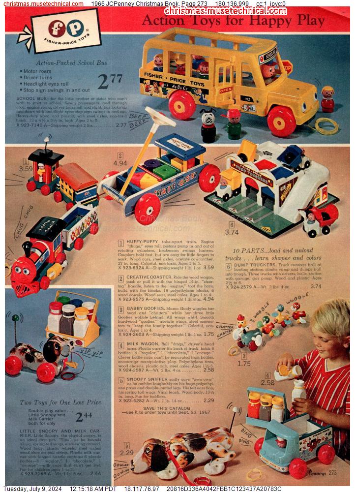 1966 JCPenney Christmas Book, Page 273