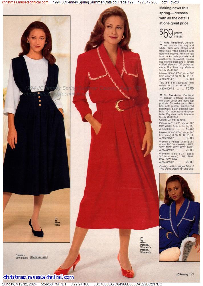 1994 JCPenney Spring Summer Catalog, Page 129