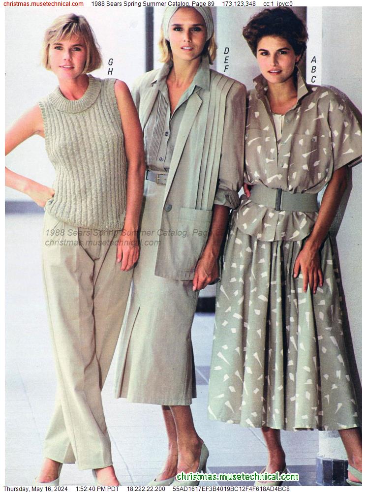 1988 Sears Spring Summer Catalog, Page 89