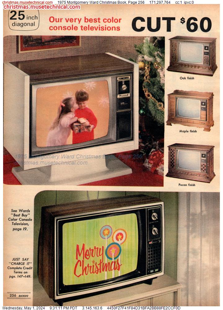 1975 Montgomery Ward Christmas Book, Page 256