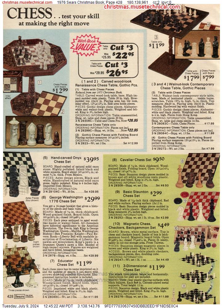 1976 Sears Christmas Book, Page 428