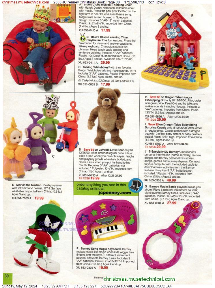 2000 JCPenney Christmas Book, Page 30