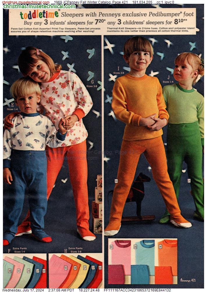 1969 JCPenney Fall Winter Catalog, Page 421