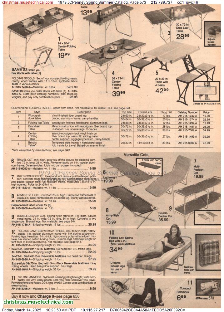 1979 JCPenney Spring Summer Catalog, Page 573