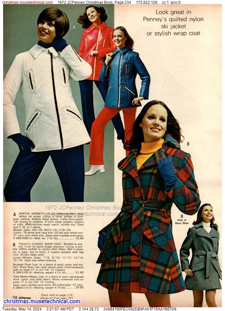 1972 JCPenney Christmas Book, Page 234
