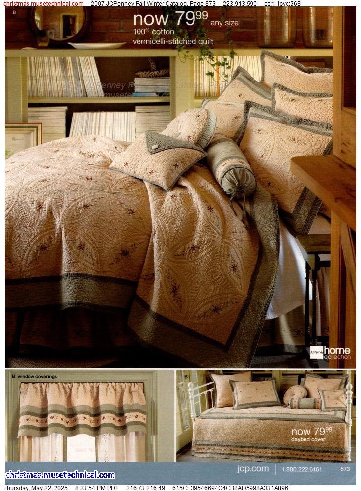 2007 JCPenney Fall Winter Catalog, Page 873