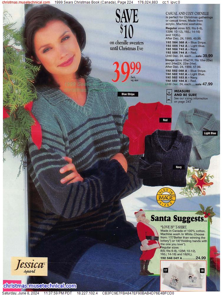 1999 Sears Christmas Book (Canada), Page 224