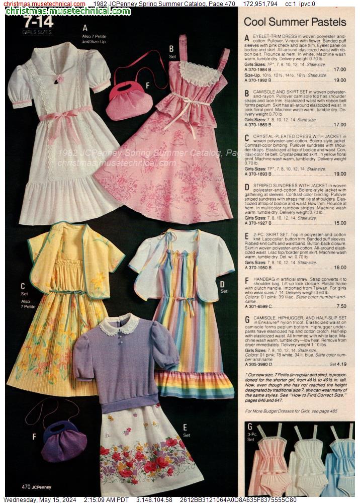 1982 JCPenney Spring Summer Catalog, Page 470