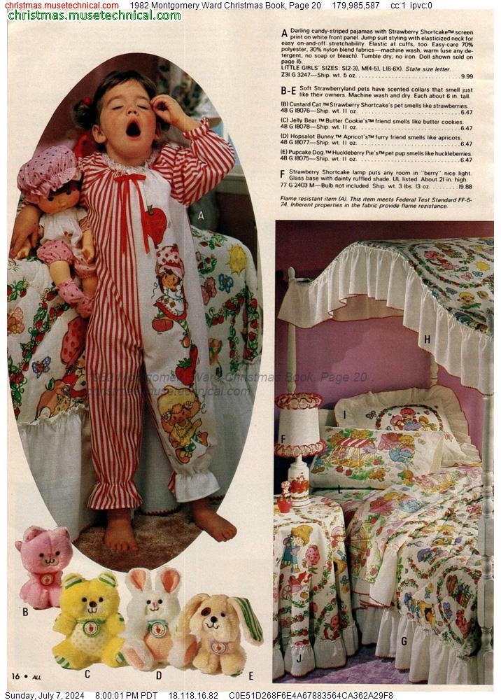1982 Montgomery Ward Christmas Book, Page 20