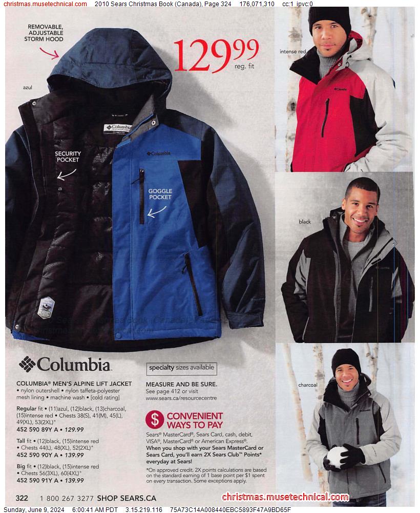 2010 Sears Christmas Book (Canada), Page 324