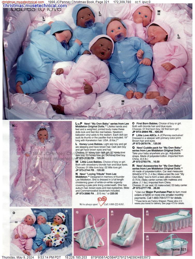 1998 JCPenney Christmas Book, Page 321