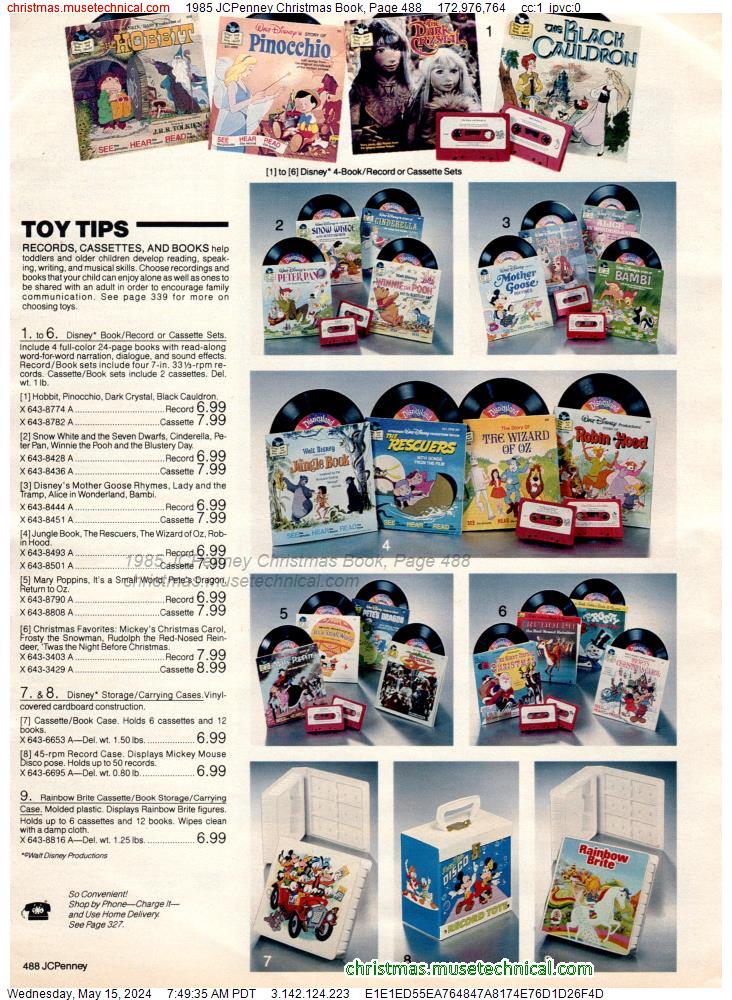 1985 JCPenney Christmas Book, Page 488