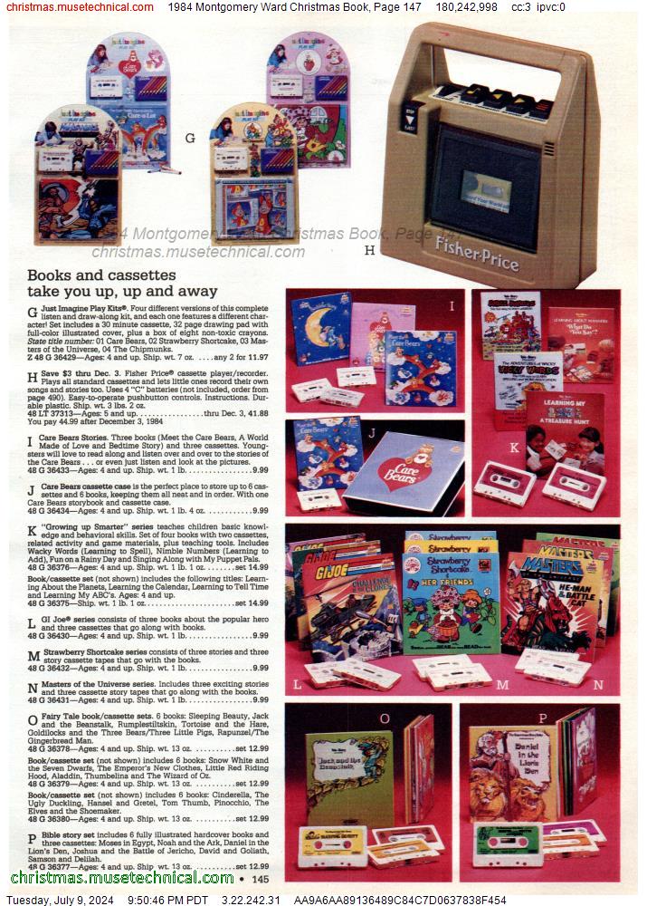 1984 Montgomery Ward Christmas Book, Page 147