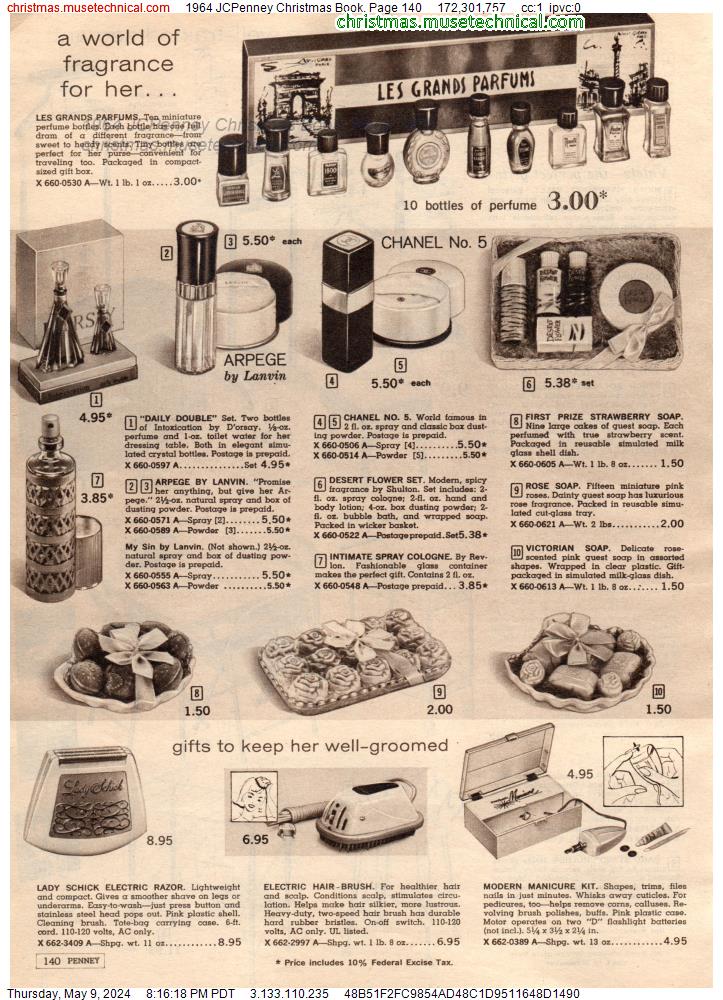 1964 JCPenney Christmas Book, Page 140