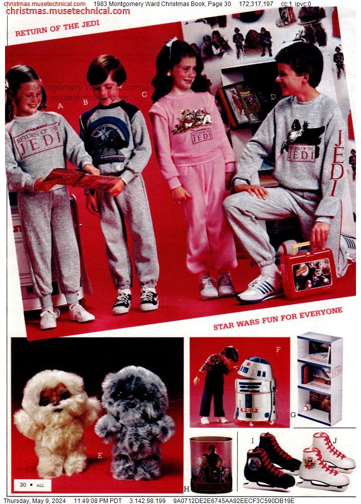 1983 Montgomery Ward Christmas Book, Page 30
