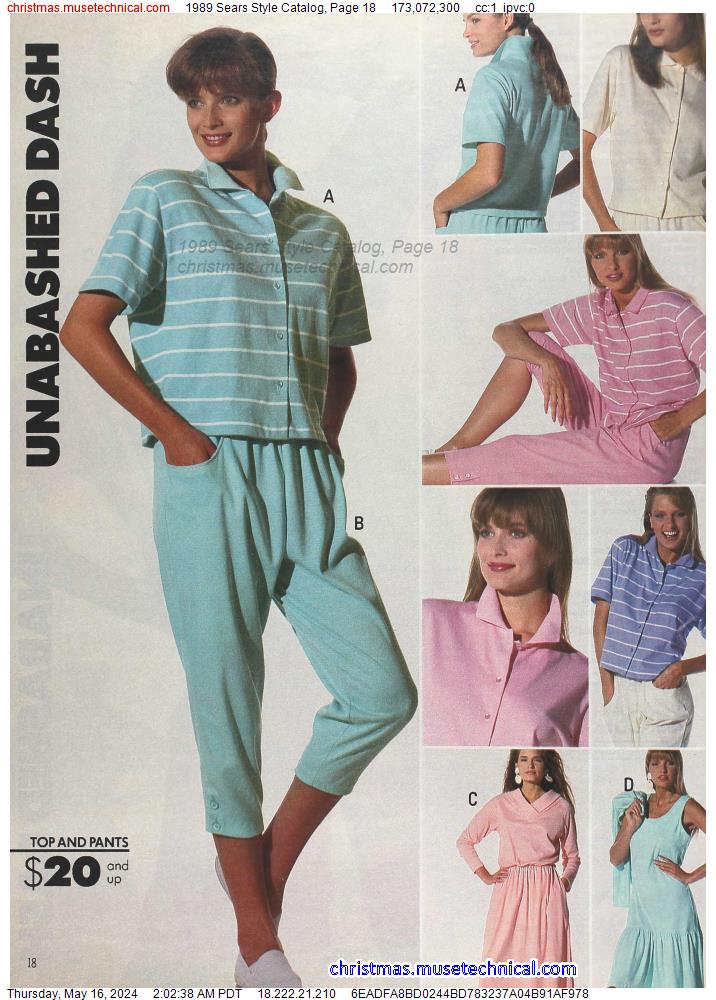 1989 Sears Style Catalog, Page 18