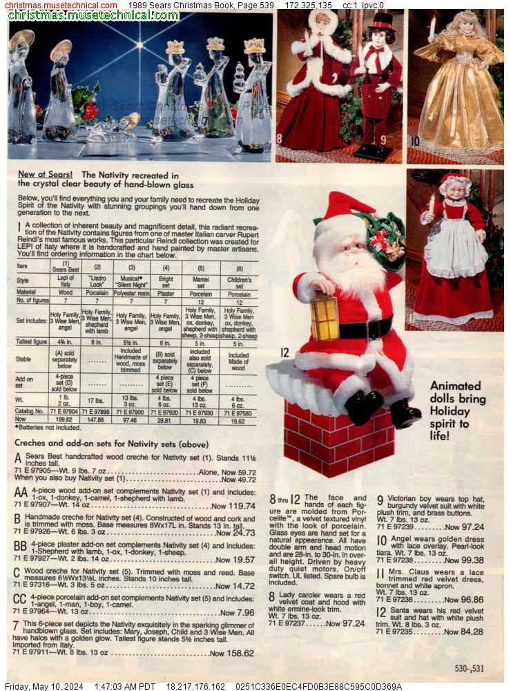 1989 Sears Christmas Book, Page 539