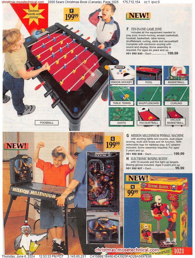 2000 Sears Christmas Book (Canada), Page 1025