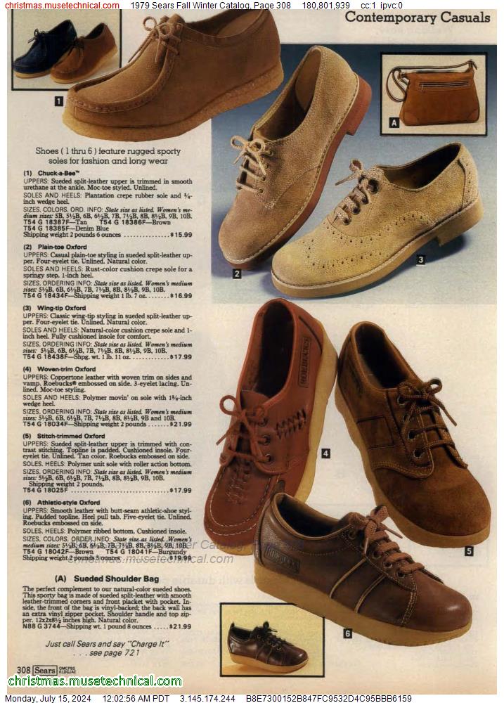 1979 Sears Fall Winter Catalog, Page 308