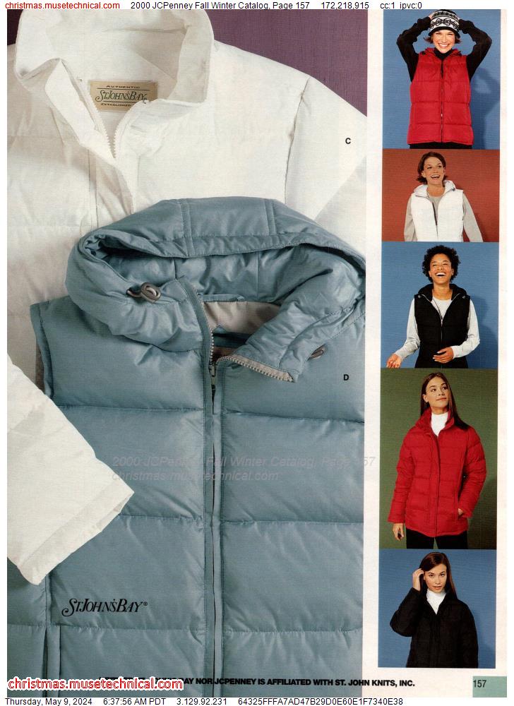 2000 JCPenney Fall Winter Catalog, Page 157