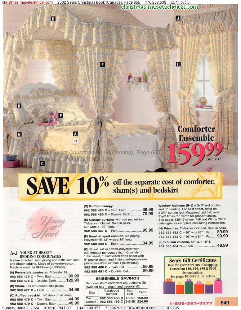 2002 Sears Christmas Book (Canada), Page 655
