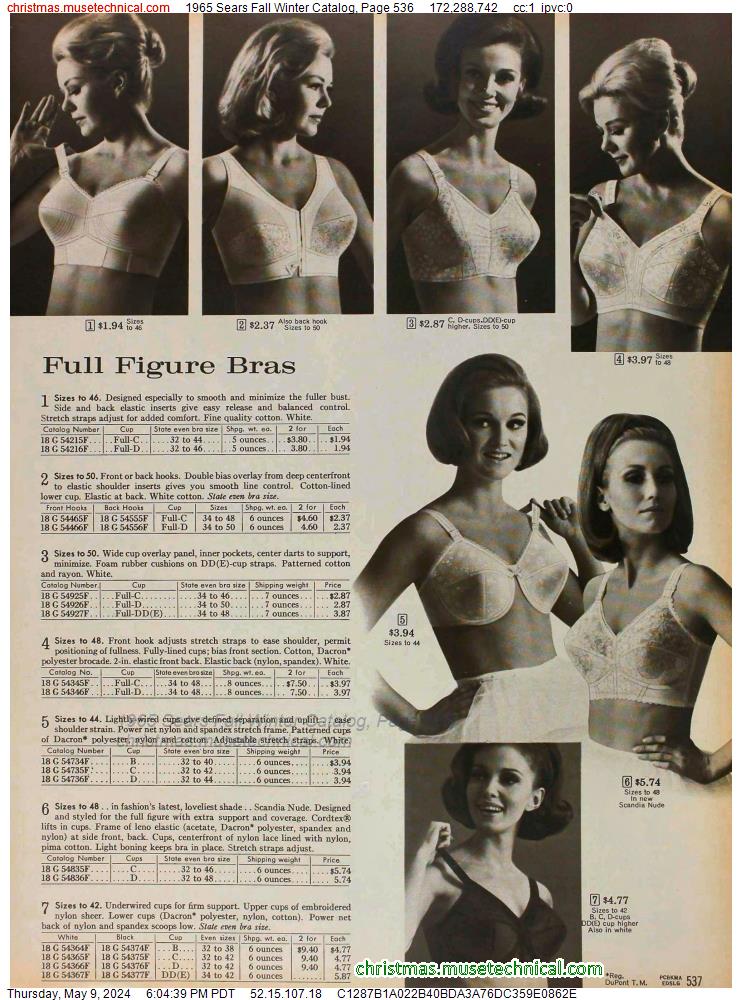 1965 Sears Fall Winter Catalog, Page 536