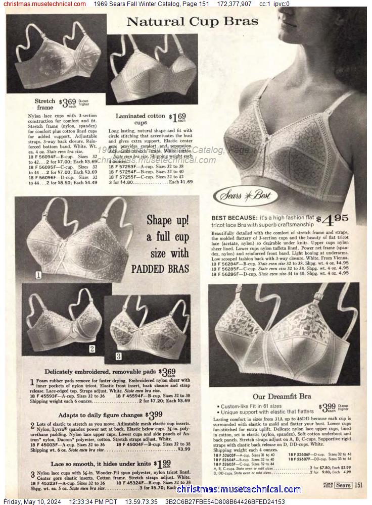1969 Sears Fall Winter Catalog, Page 151