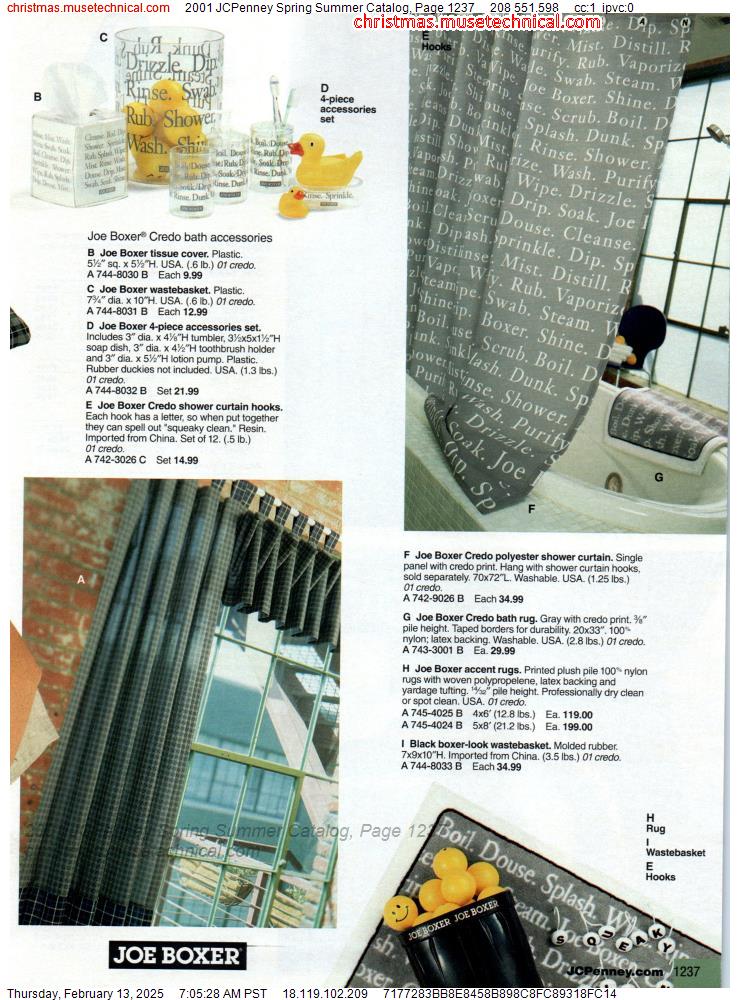 2001 JCPenney Spring Summer Catalog, Page 1237