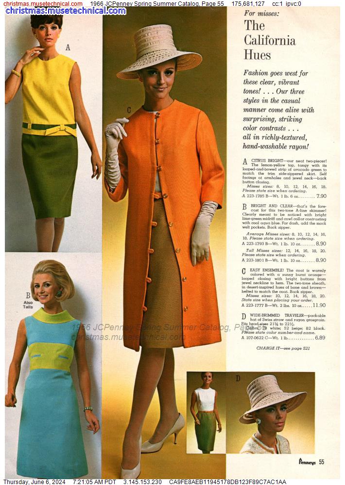 1966 JCPenney Spring Summer Catalog, Page 55