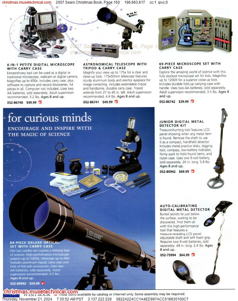 2007 Sears Christmas Book, Page 150