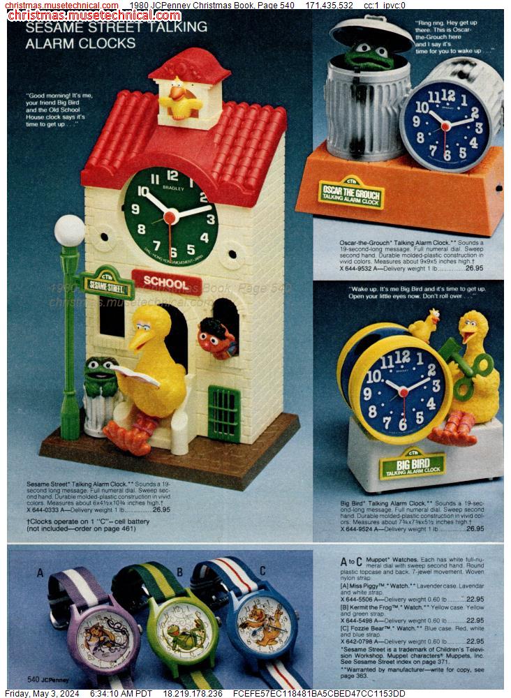 1980 JCPenney Christmas Book, Page 540