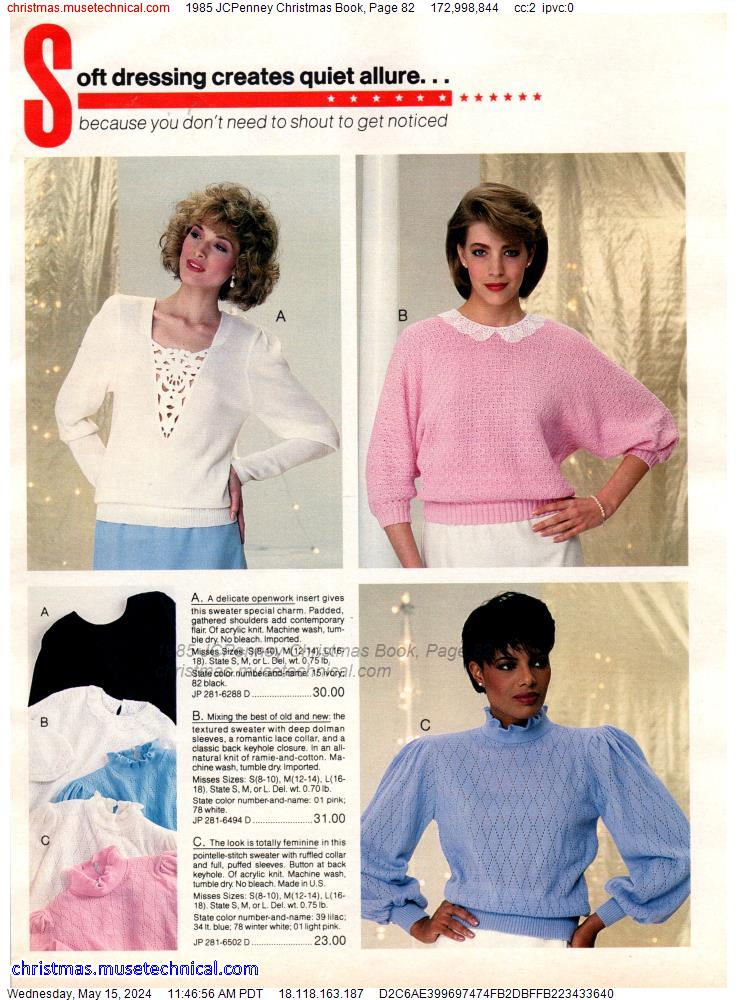 1985 JCPenney Christmas Book, Page 82