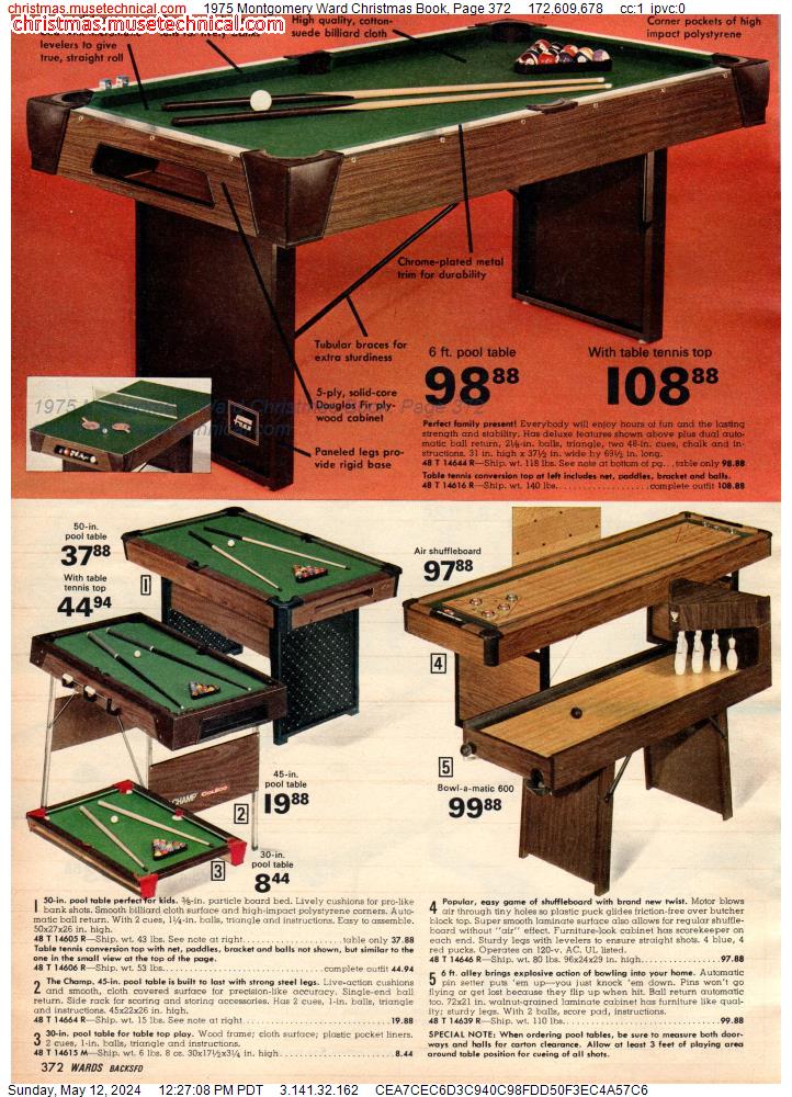 1975 Montgomery Ward Christmas Book, Page 372
