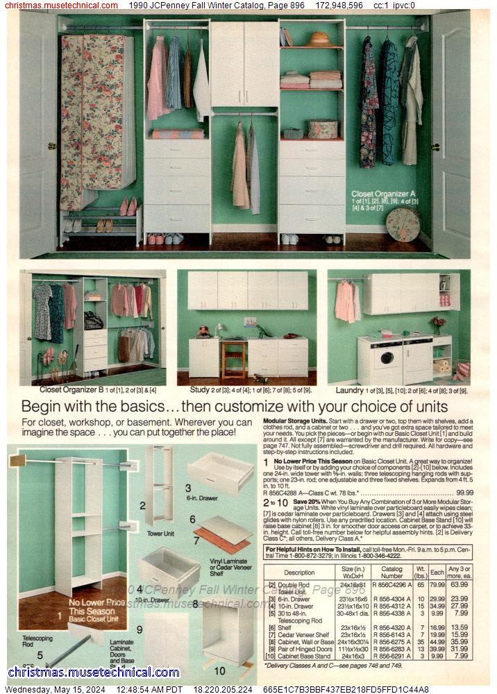 1990 JCPenney Fall Winter Catalog, Page 896