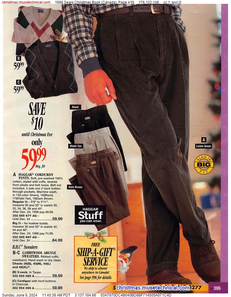 1998 Sears Christmas Book (Canada), Page 419