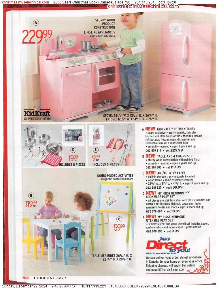 2008 Sears Christmas Book (Canada), Page 790