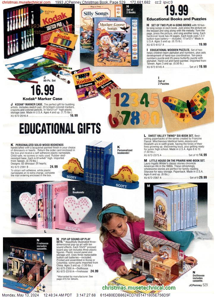 1993 JCPenney Christmas Book, Page 529