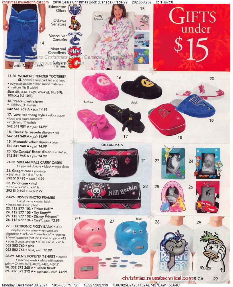 2010 Sears Christmas Book (Canada), Page 29