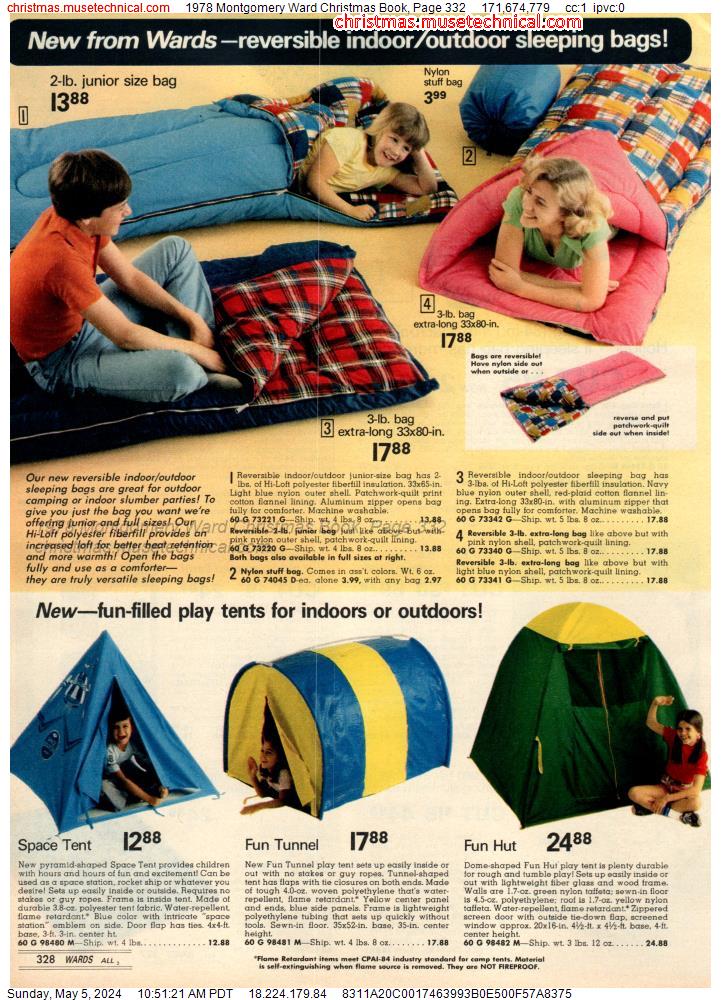 1978 Montgomery Ward Christmas Book, Page 332