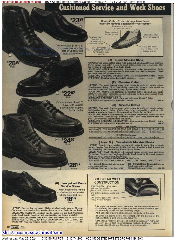 1976 Sears Spring Summer Catalog, Page 314