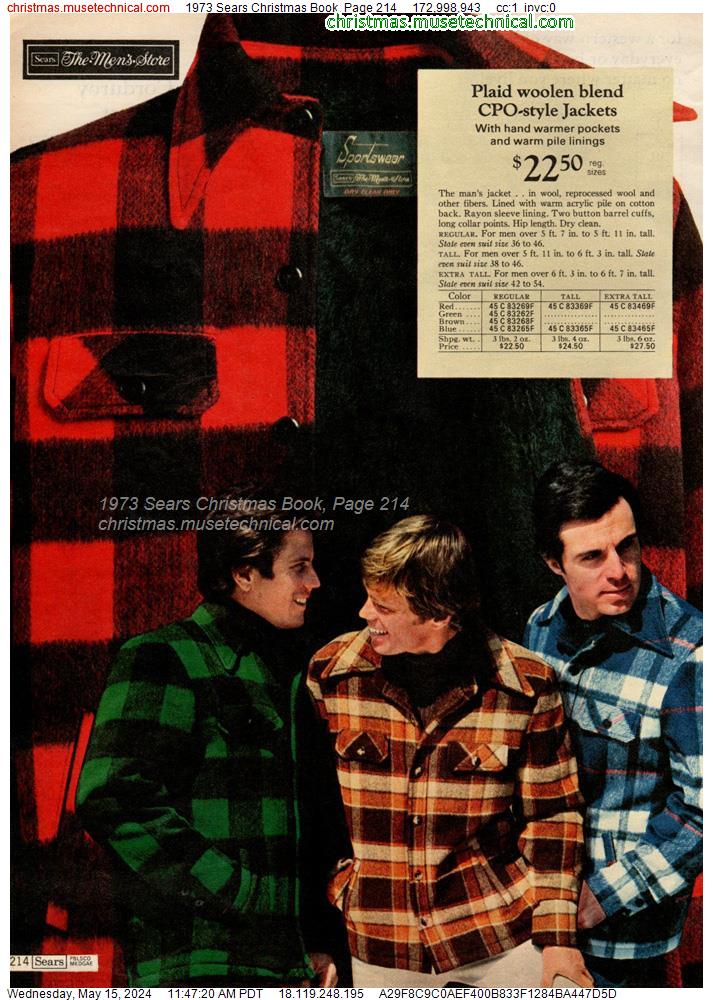 1973 Sears Christmas Book, Page 214