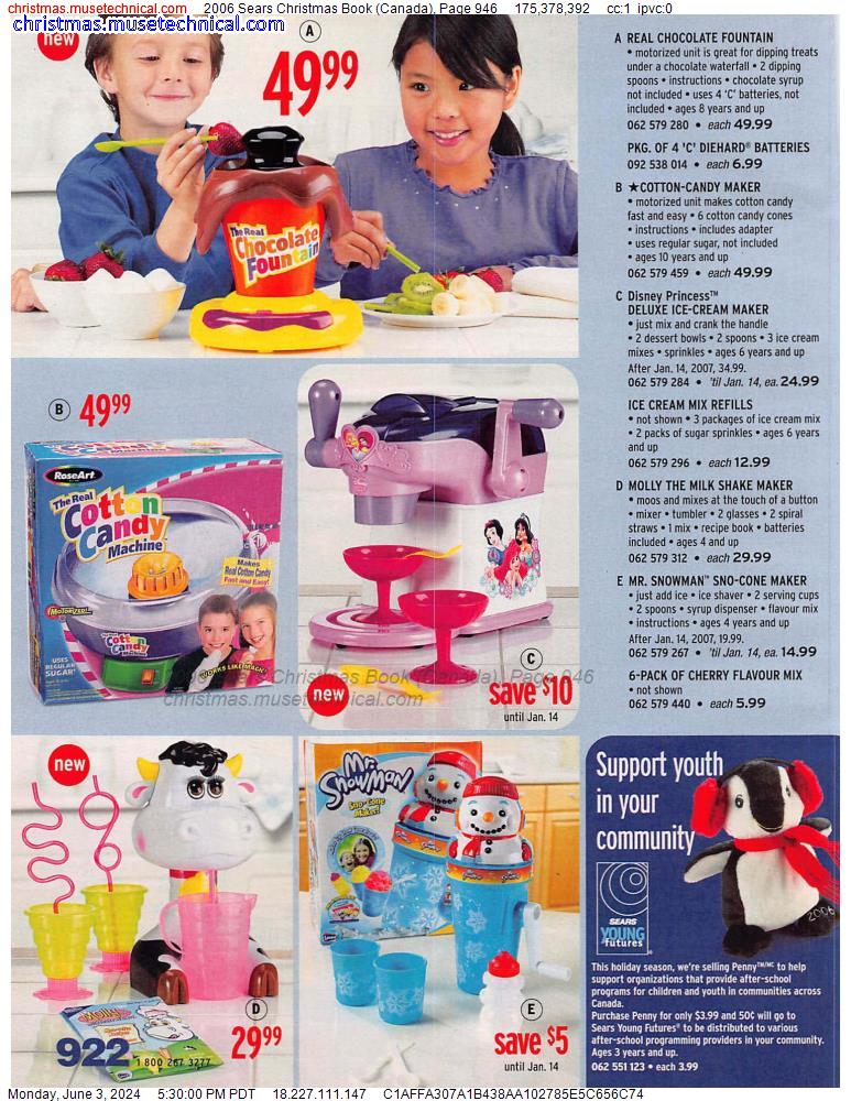 2006 Sears Christmas Book (Canada), Page 946