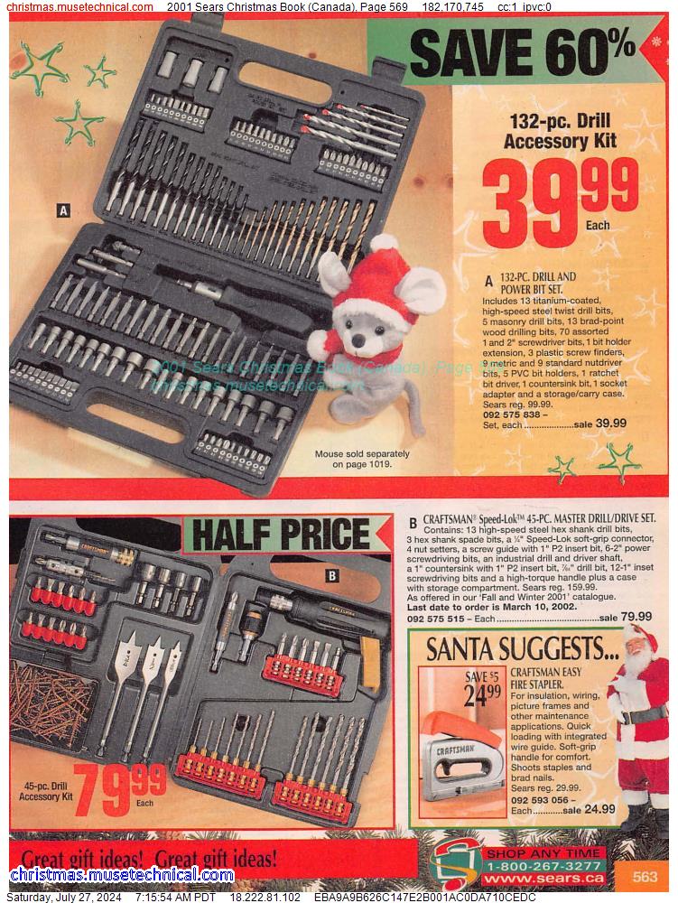 2001 Sears Christmas Book (Canada), Page 569