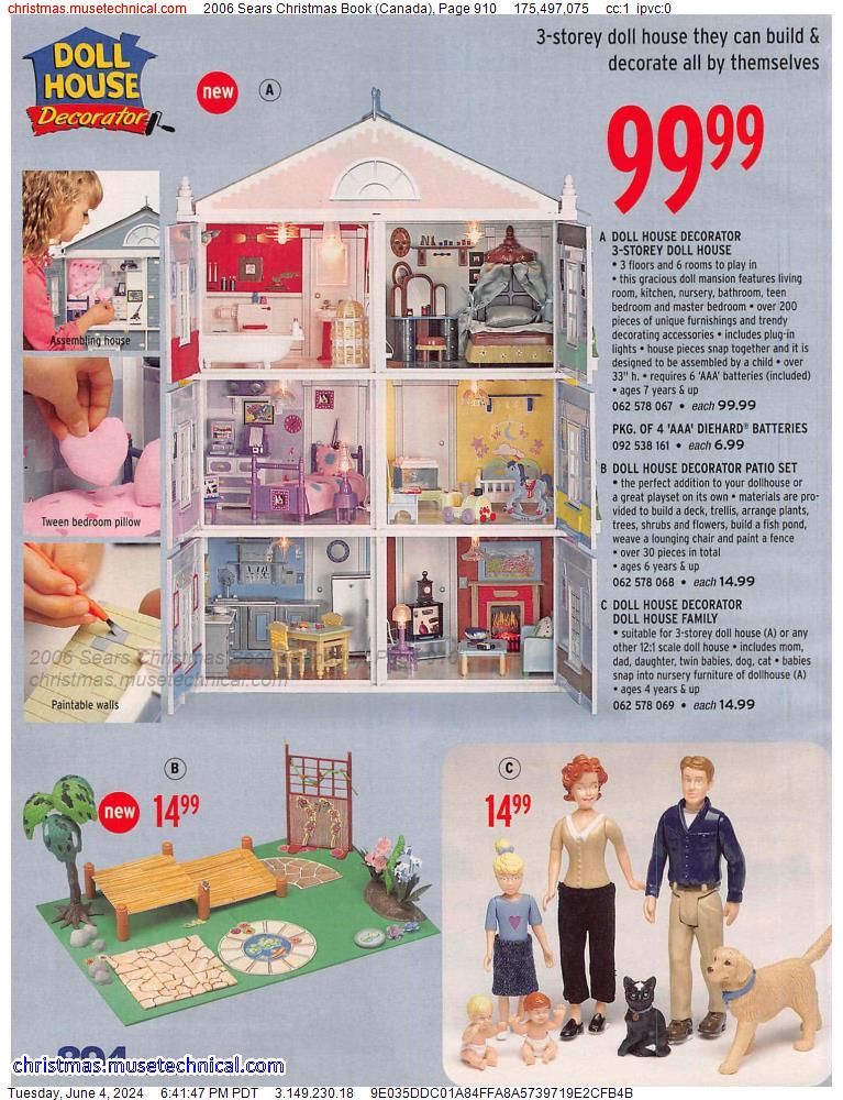2006 Sears Christmas Book (Canada), Page 910