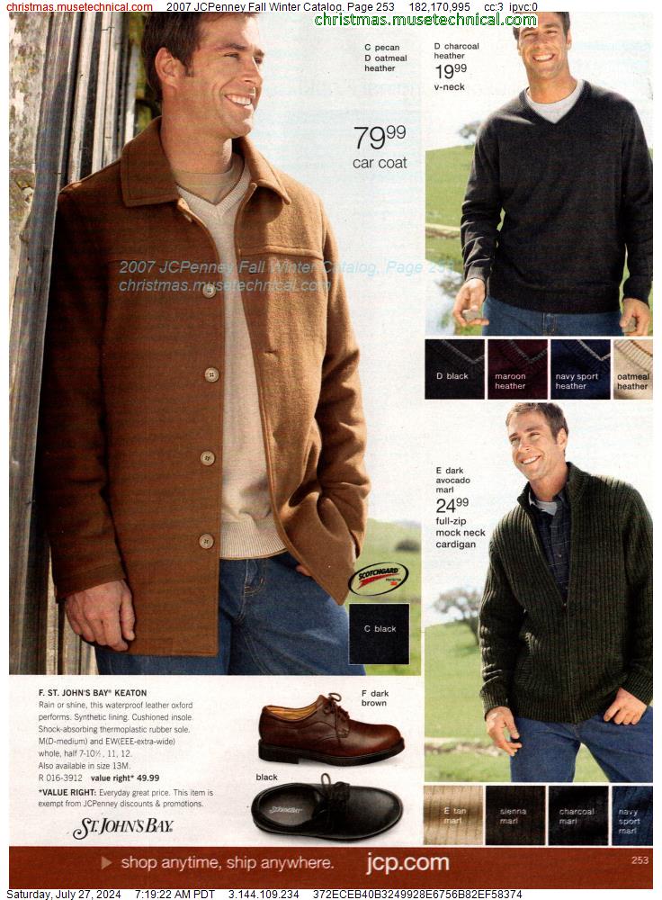 2007 JCPenney Fall Winter Catalog, Page 253
