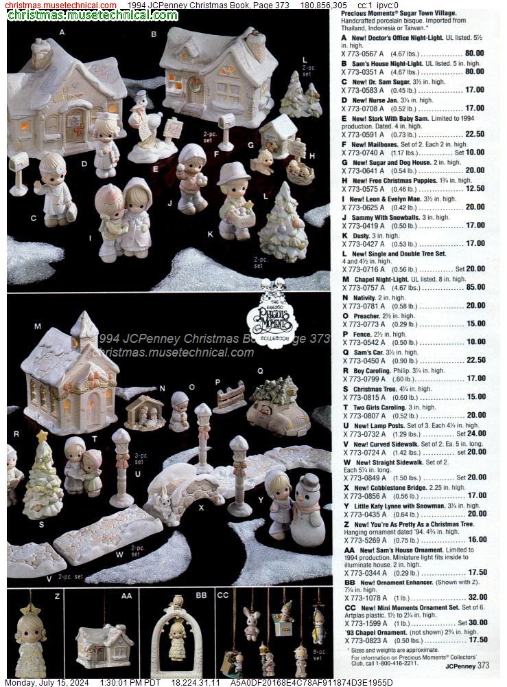 1994 JCPenney Christmas Book, Page 373